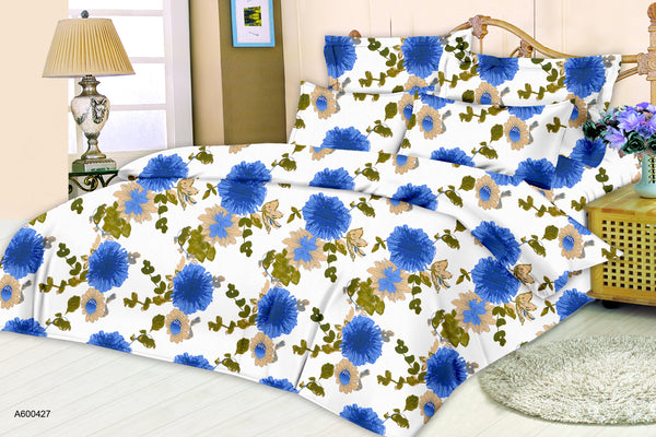 Minu double blossoms superfine cotton bedsheets