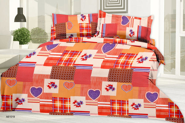 minu double sunflower cotton bedsheets